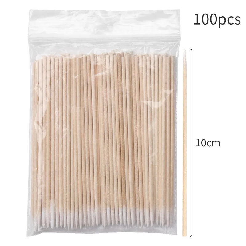100PCS Lash Cleaning Micro Brushes