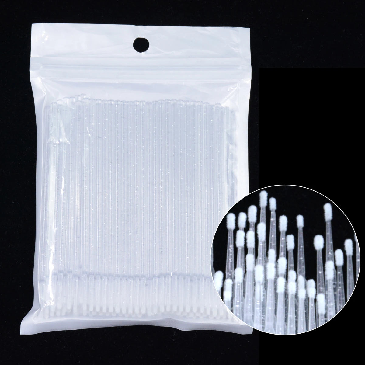 100PCS Lash Cleaning Micro Brushes