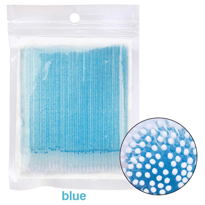 100PCS Lash Cleaning Micro Brushes