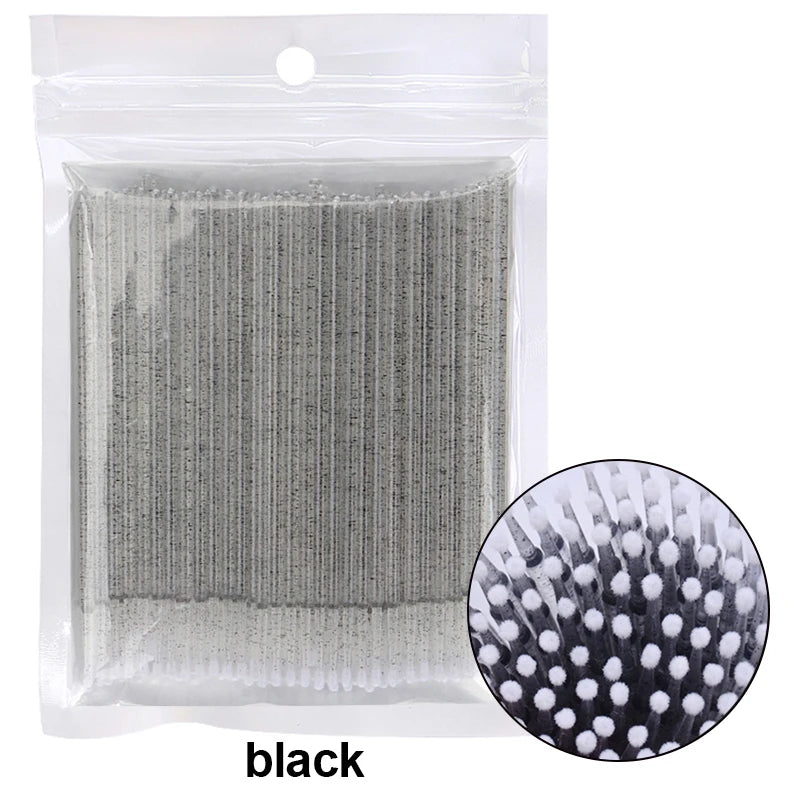 100PCS Lash Cleaning Micro Brushes