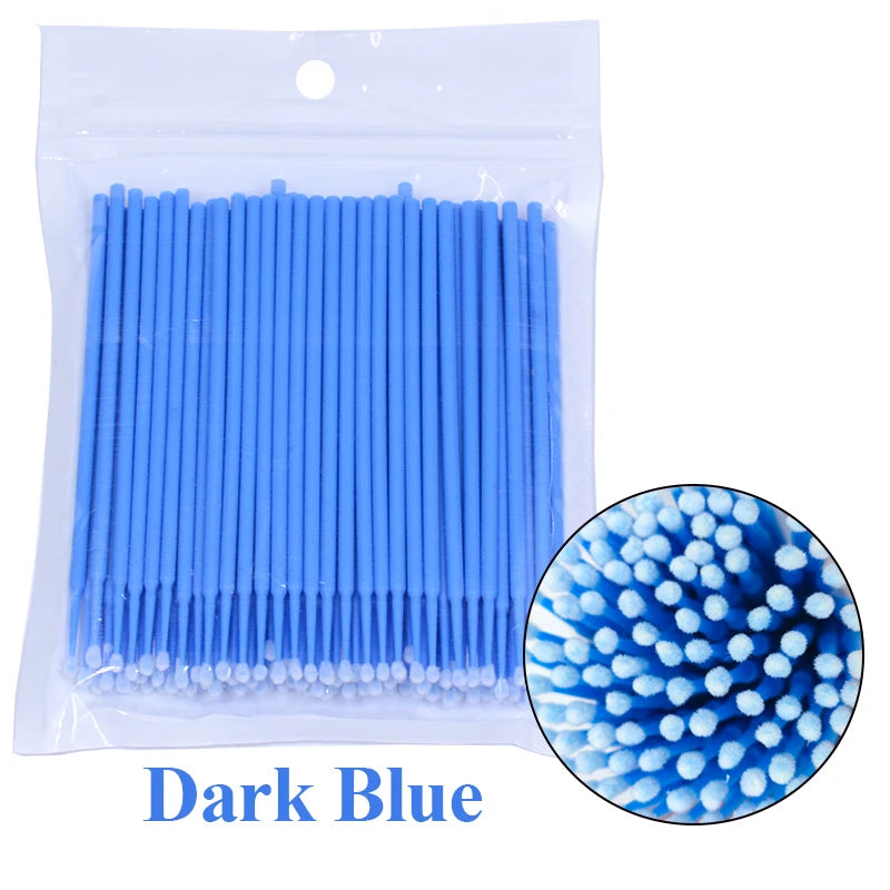 100PCS Lash Cleaning Micro Brushes